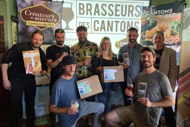Une caisse de 12 bières locales et d’importantes nouveautés pour les Brasseurs des Cantons!